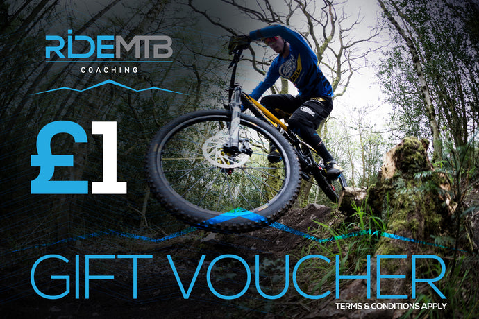 RideMTB Coaching Gift Voucher £1