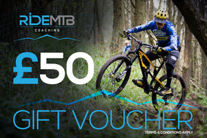 RideMTB Coaching Gift Voucher £50
